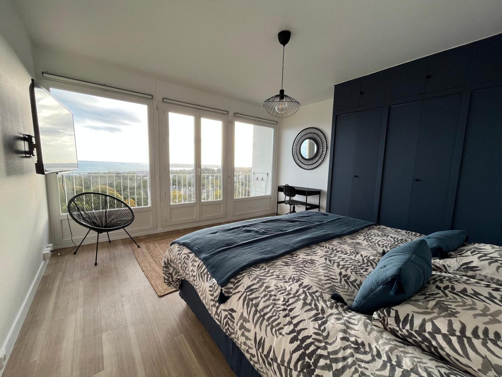 ברסט Nouveau! Appartement Vue Mer 180° Et Place Parking מראה חיצוני תמונה